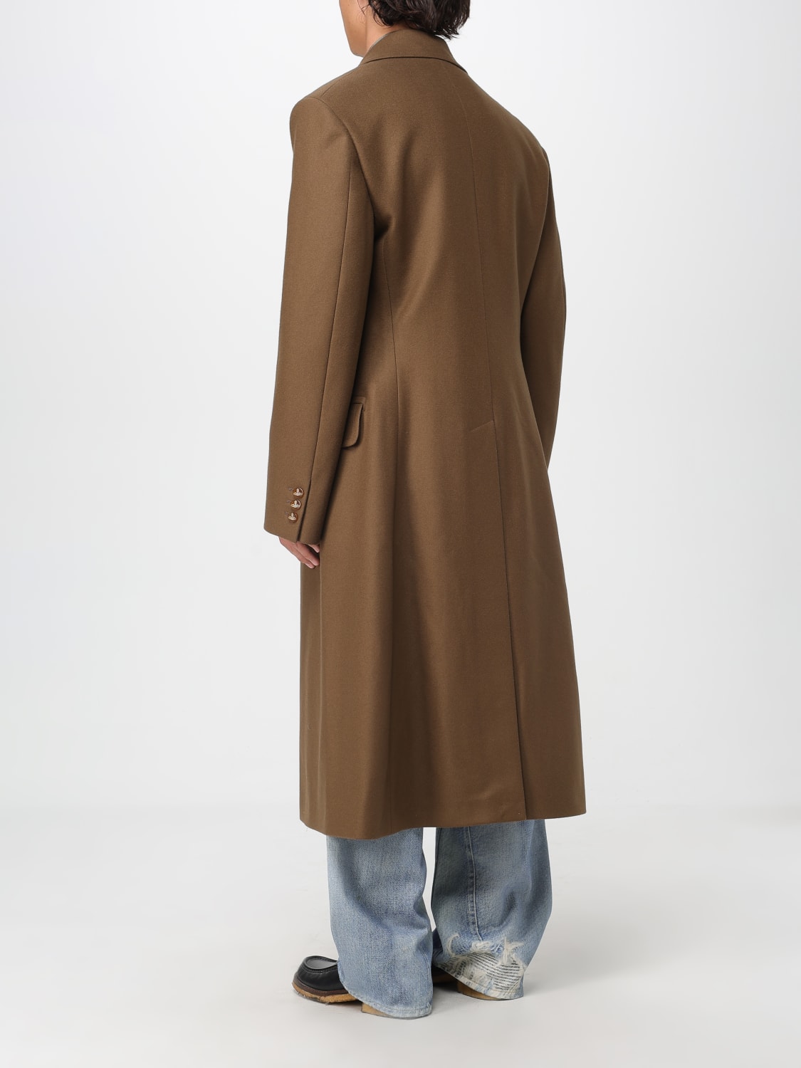VIVIENNE WESTWOOD COAT: Coat men Vivienne Westwood, Brown - Img 3