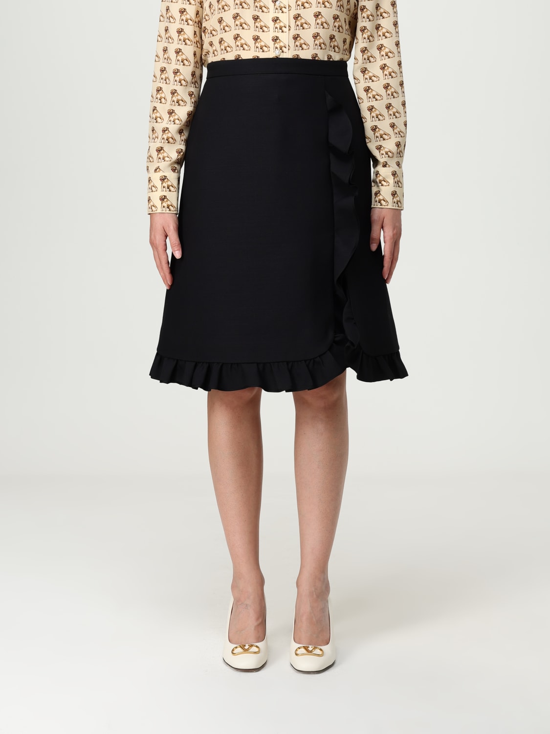 VALENTINO JUPE: Jupe femme Valentino, Noir - Img 1