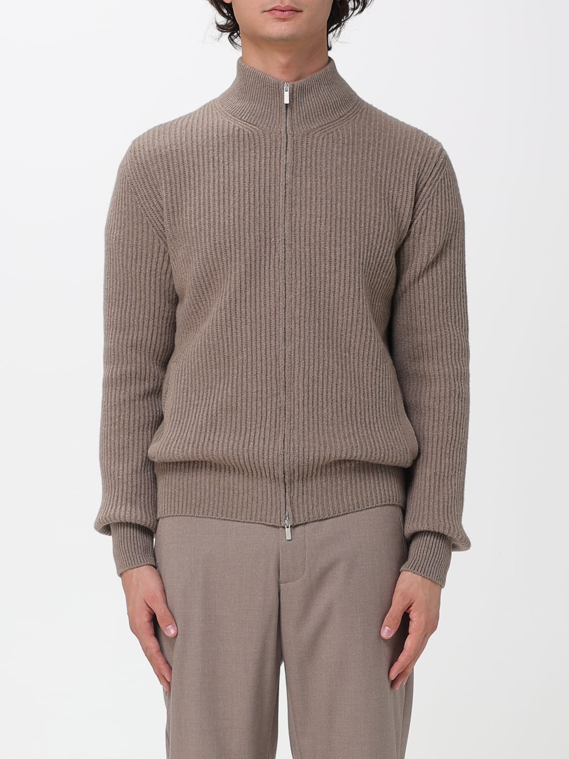 LARDINI JUMPER: Jumper men Lardini, Beige - Img 1