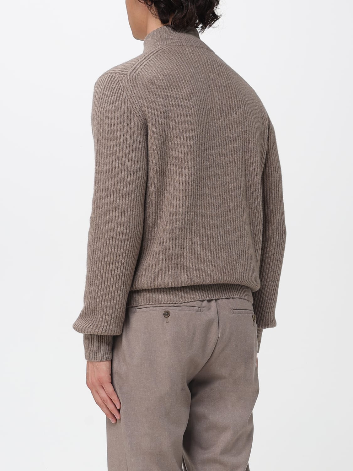 LARDINI JUMPER: Jumper men Lardini, Beige - Img 2