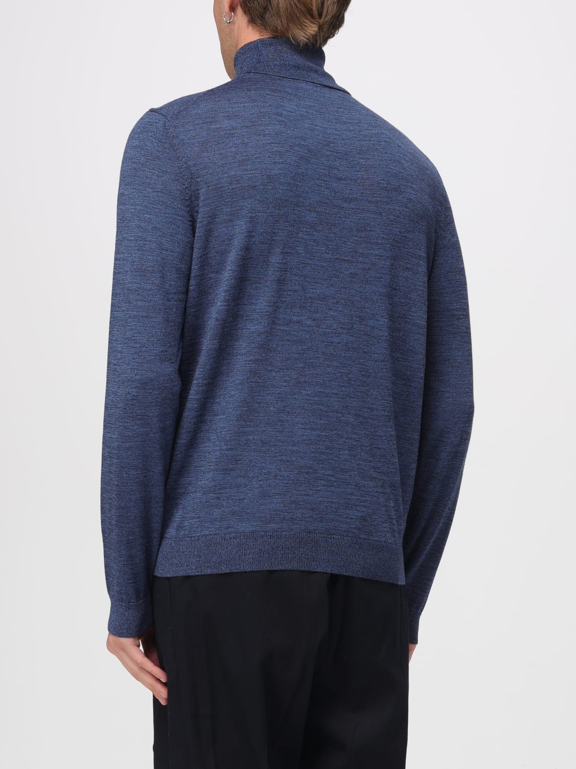 BOSS SWEATER: Sweater men Boss, Gnawed Blue - Img 2