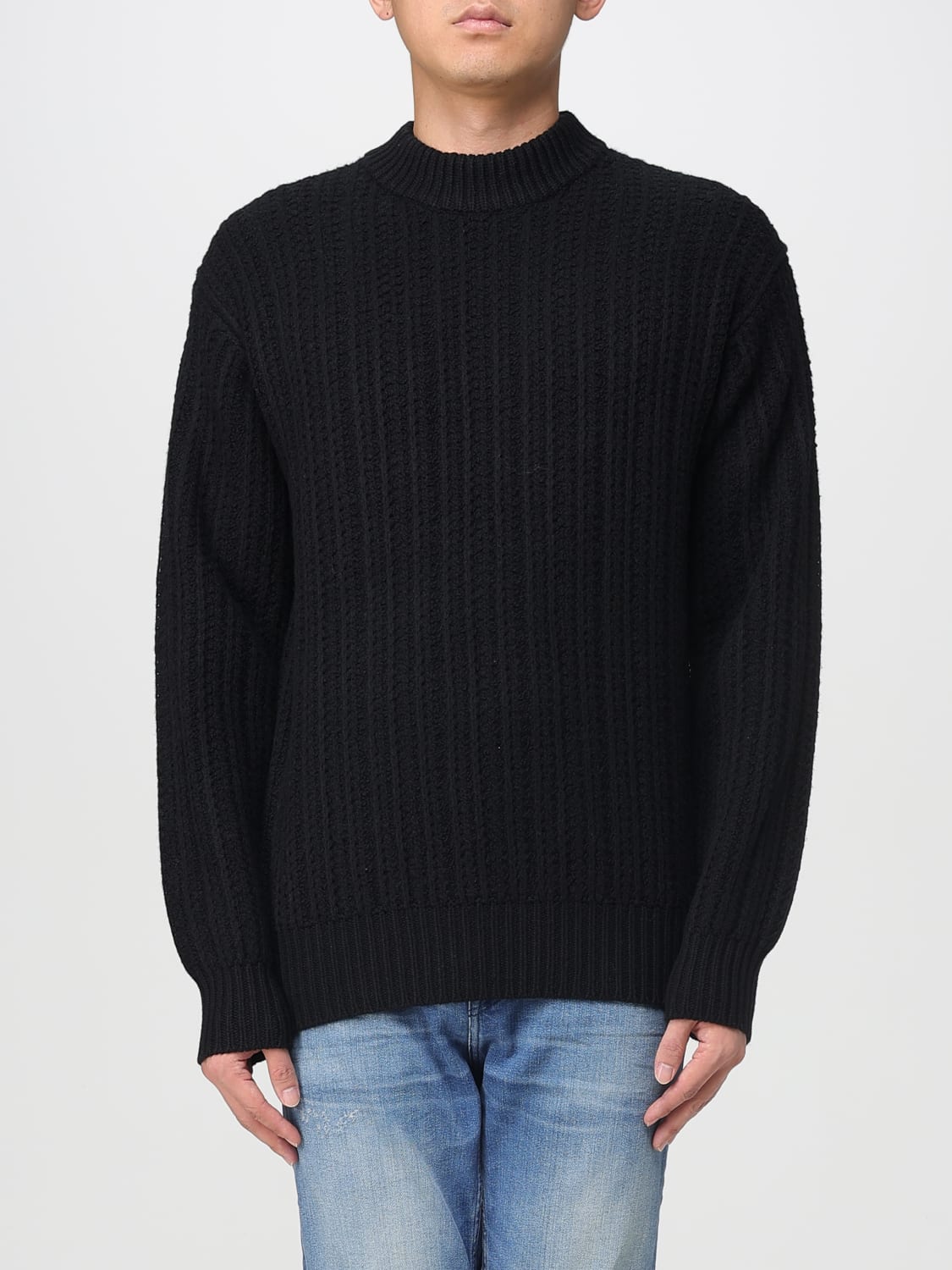 BOSS SWEATER: Sweater men Boss, Black - Img 1