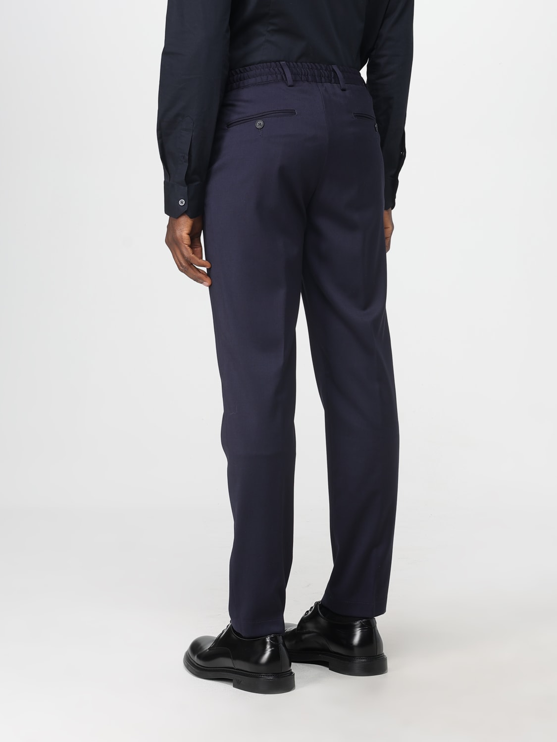 MANUEL RITZ パンツ: パンツ メンズ Manuel Ritz, ブルー - Img 2