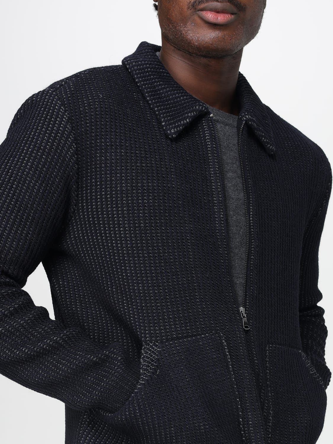 MANUEL RITZ VESTE: Blazer homme Manuel Ritz, Bleu - Img 4