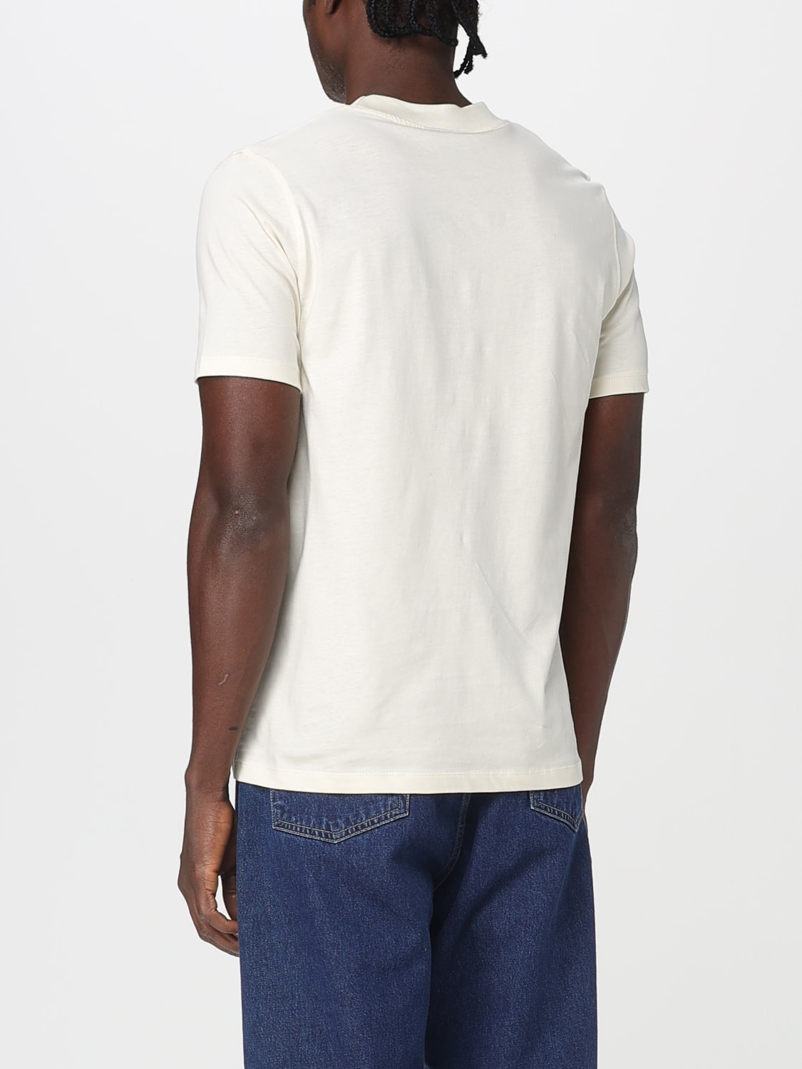 DISCLAIMER T-SHIRT: Pullover herren Disclaimer, Milch - Img 2