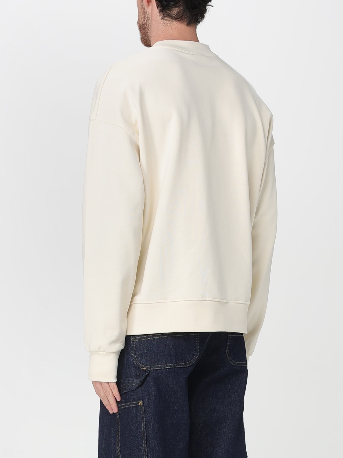 DISCLAIMER SWEATSHIRT: Pullover herren Disclaimer, Milch - Img 2