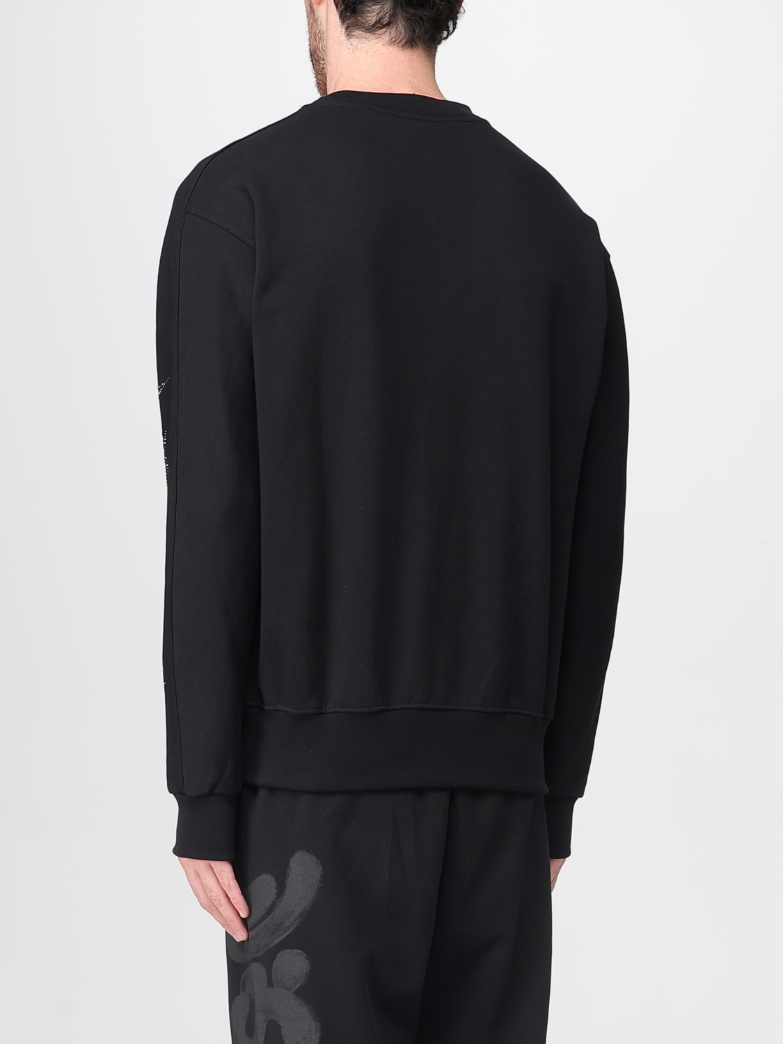 DISCLAIMER SWEATSHIRT: Pullover herren Disclaimer, Schwarz - Img 2