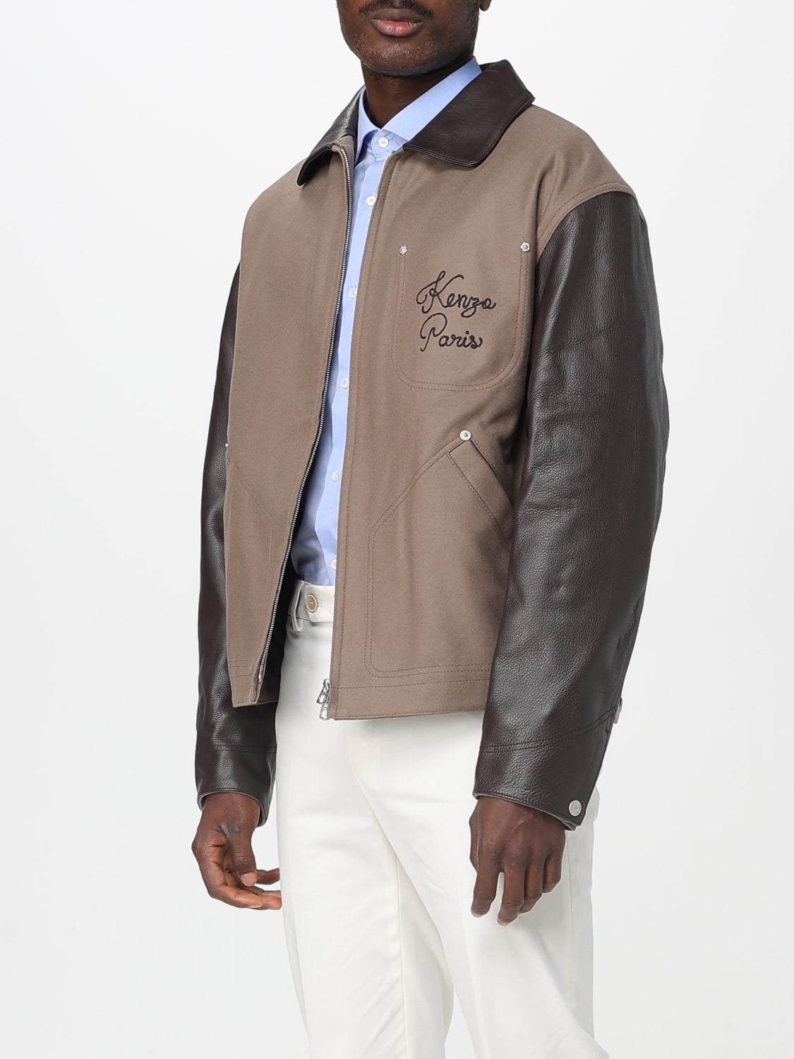 KENZO JACKET: Jacket men Kenzo, Dove Grey - Img 3