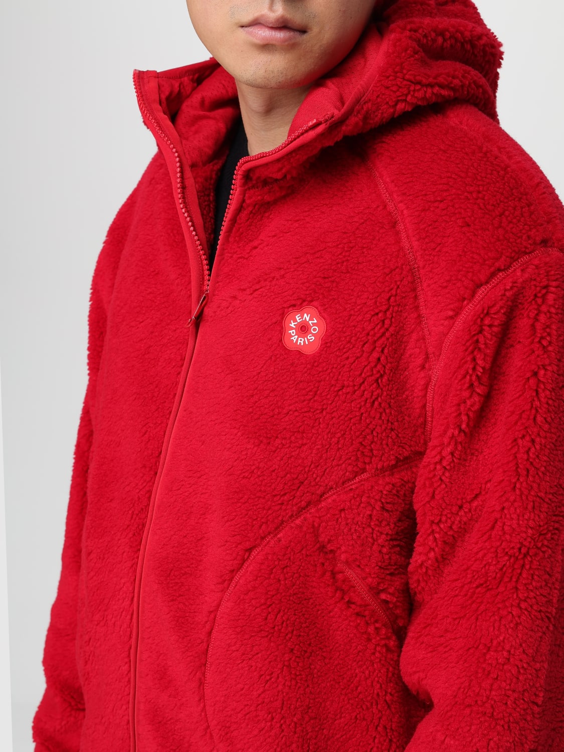 KENZO ジャケット: ジャケット メンズ Kenzo, レッド - Img 4