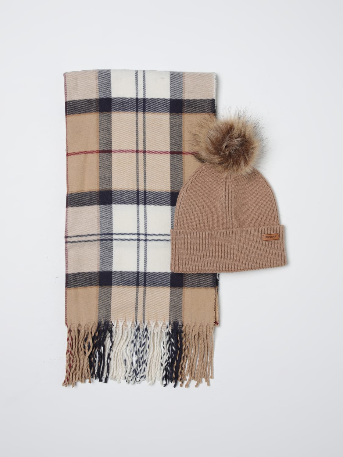 BARBOUR SET: Scarf woman Barbour, Multicolor - Img 1