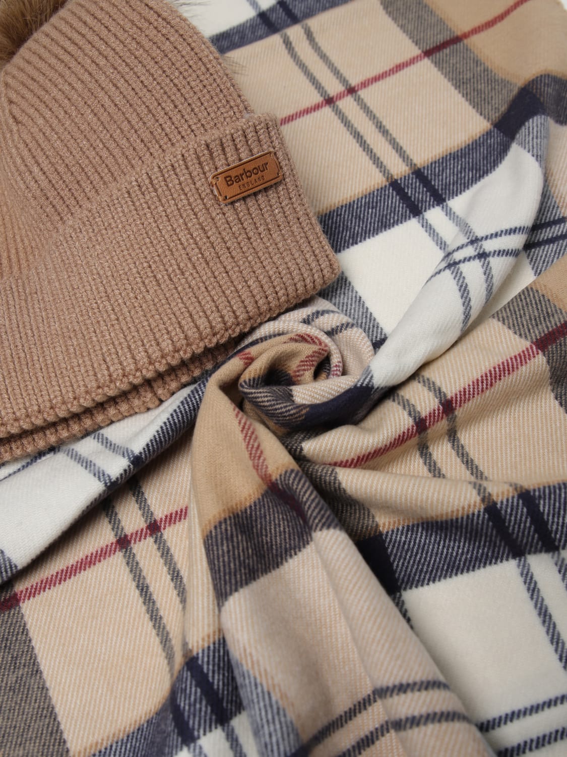 BARBOUR SET: Scarf woman Barbour, Multicolor - Img 4