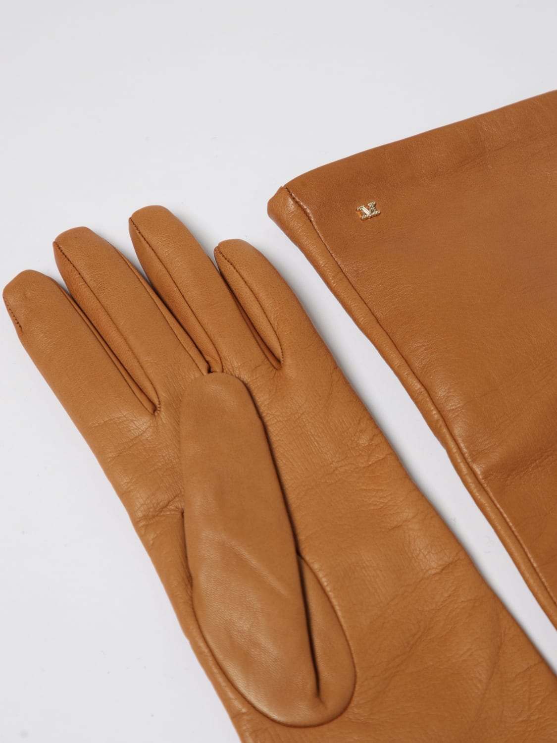 MAX MARA HANDSCHUHE: Handschuhe damen Max Mara, Camel - Img 3