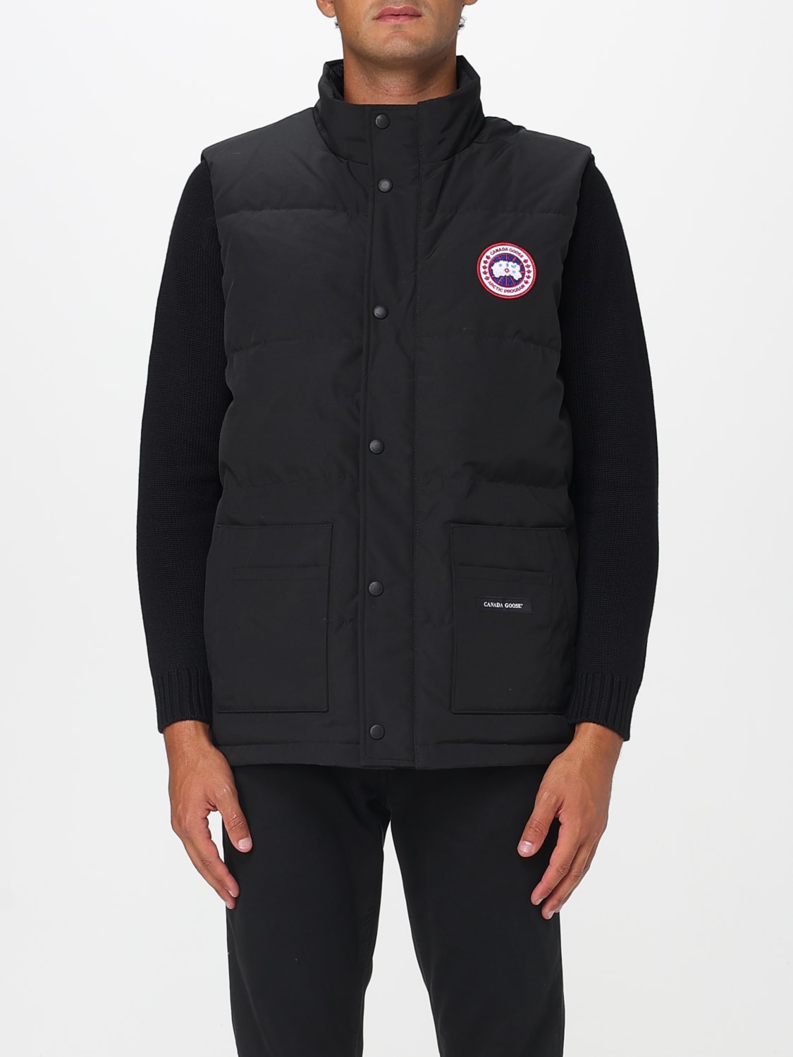CANADA GOOSE SUIT VEST: Jacket men Canada Goose, Black - Img 1