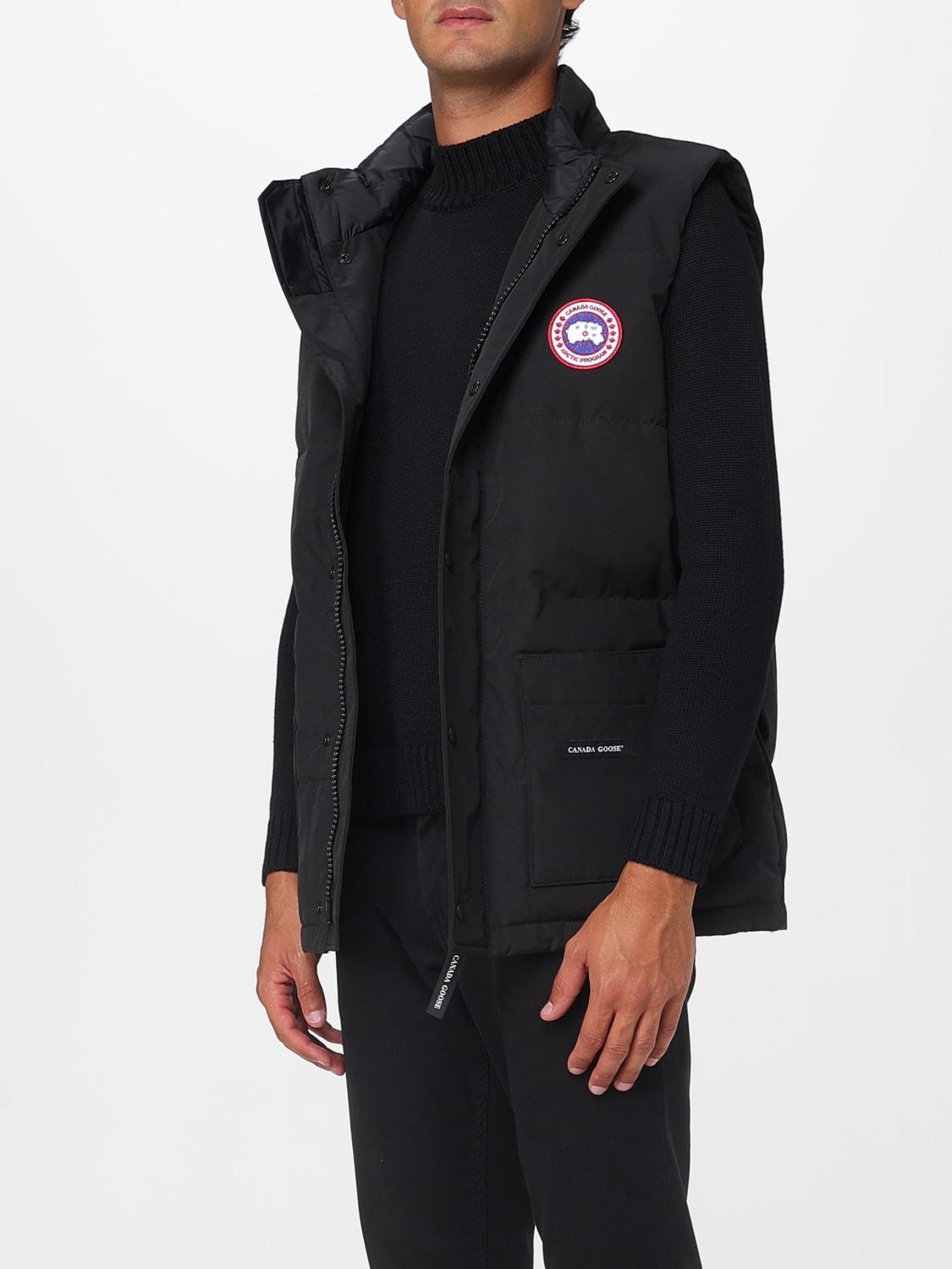CANADA GOOSE SUIT VEST: Jacket men Canada Goose, Black - Img 3