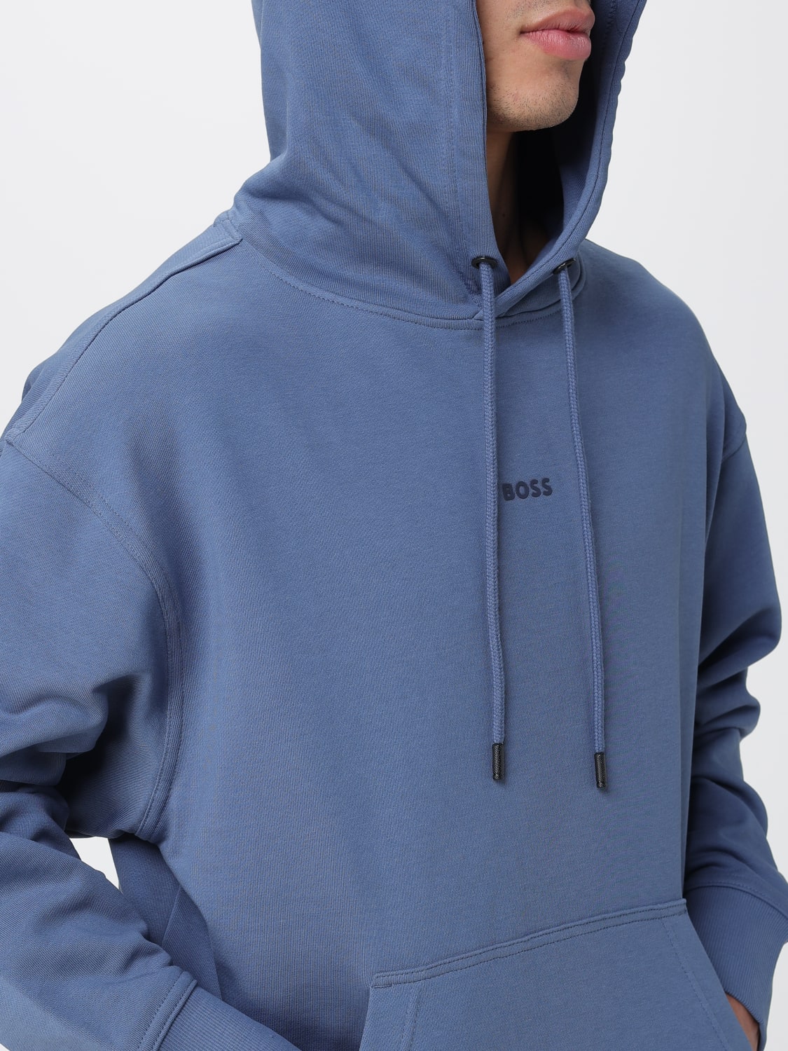 BOSS SWEATSHIRT: Sweatshirt men Boss, Gnawed Blue - Img 3