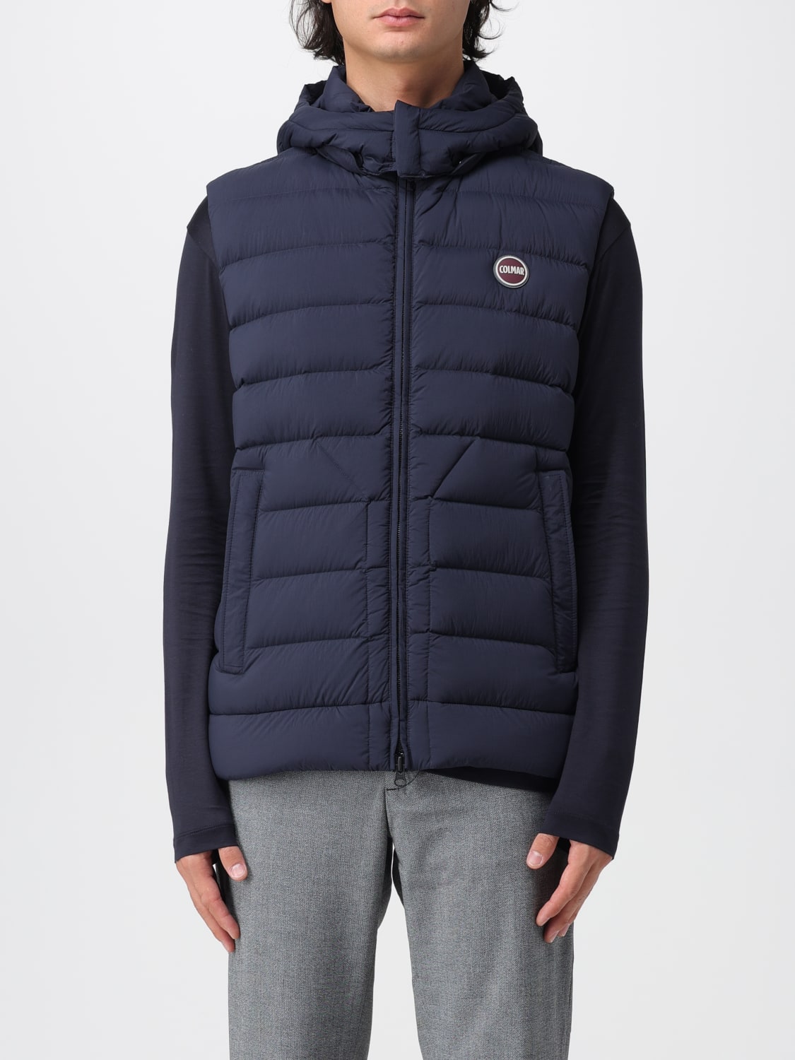 COLMAR SUIT VEST: Coat men Colmar, Blue - Img 1