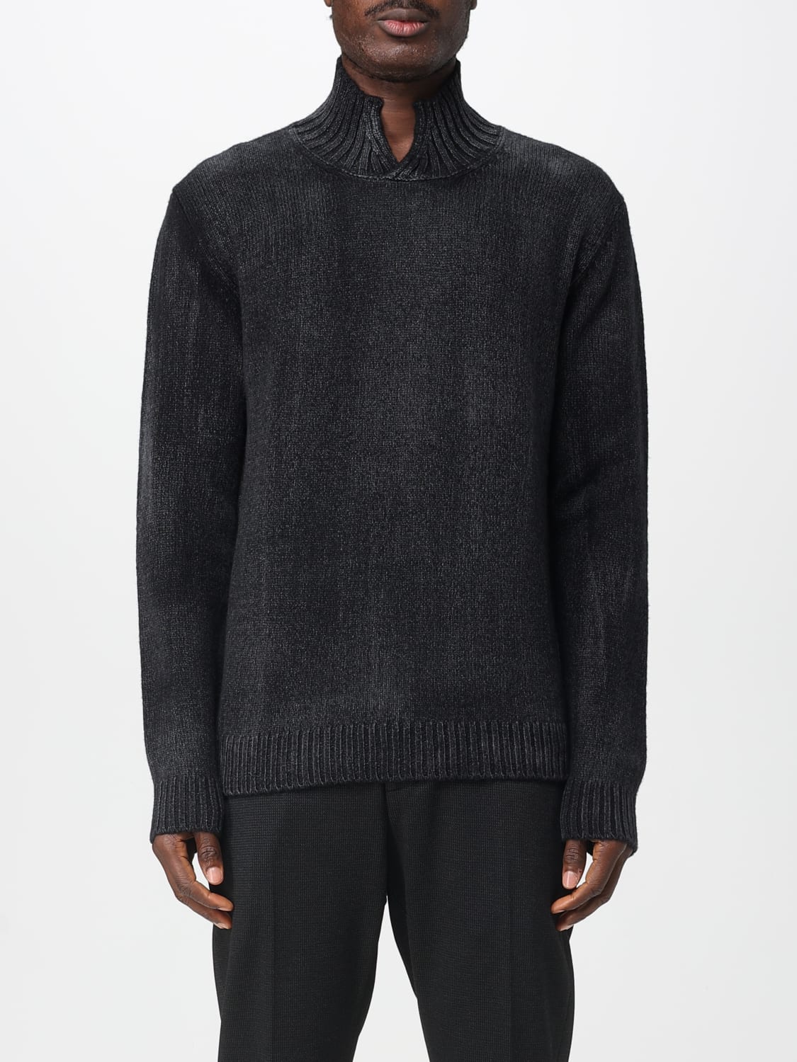 DONDUP PULLOVER: Pullover herren Dondup, Charcoal - Img 1