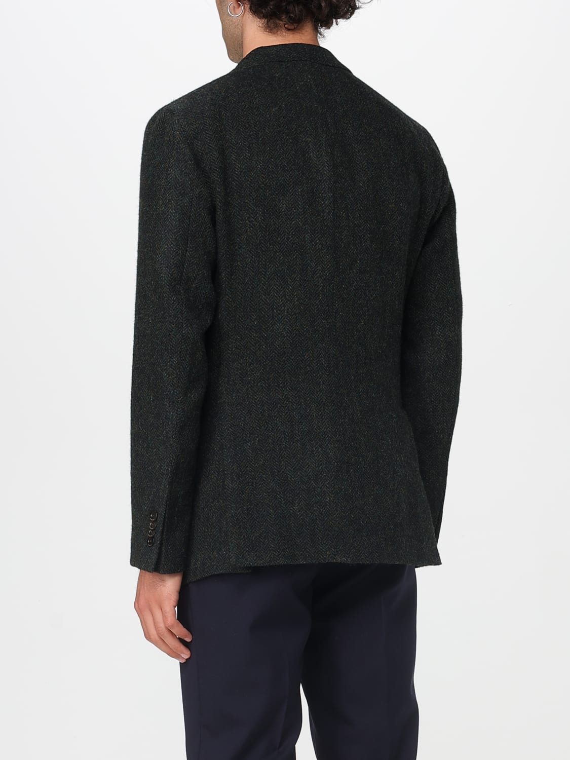 BOGLIOLI JACKET: Blazer men Boglioli, Green - Img 2