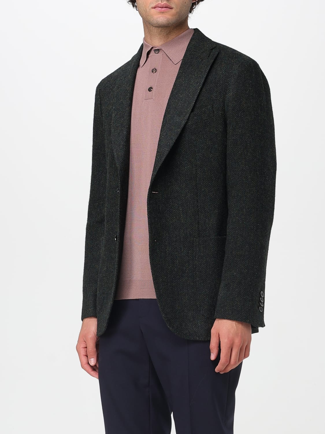 BOGLIOLI JACKET: Blazer men Boglioli, Green - Img 3