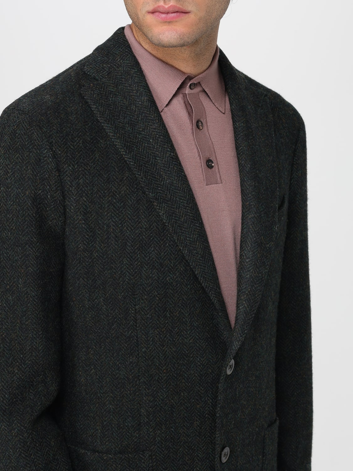 BOGLIOLI JACKET: Blazer men Boglioli, Green - Img 4