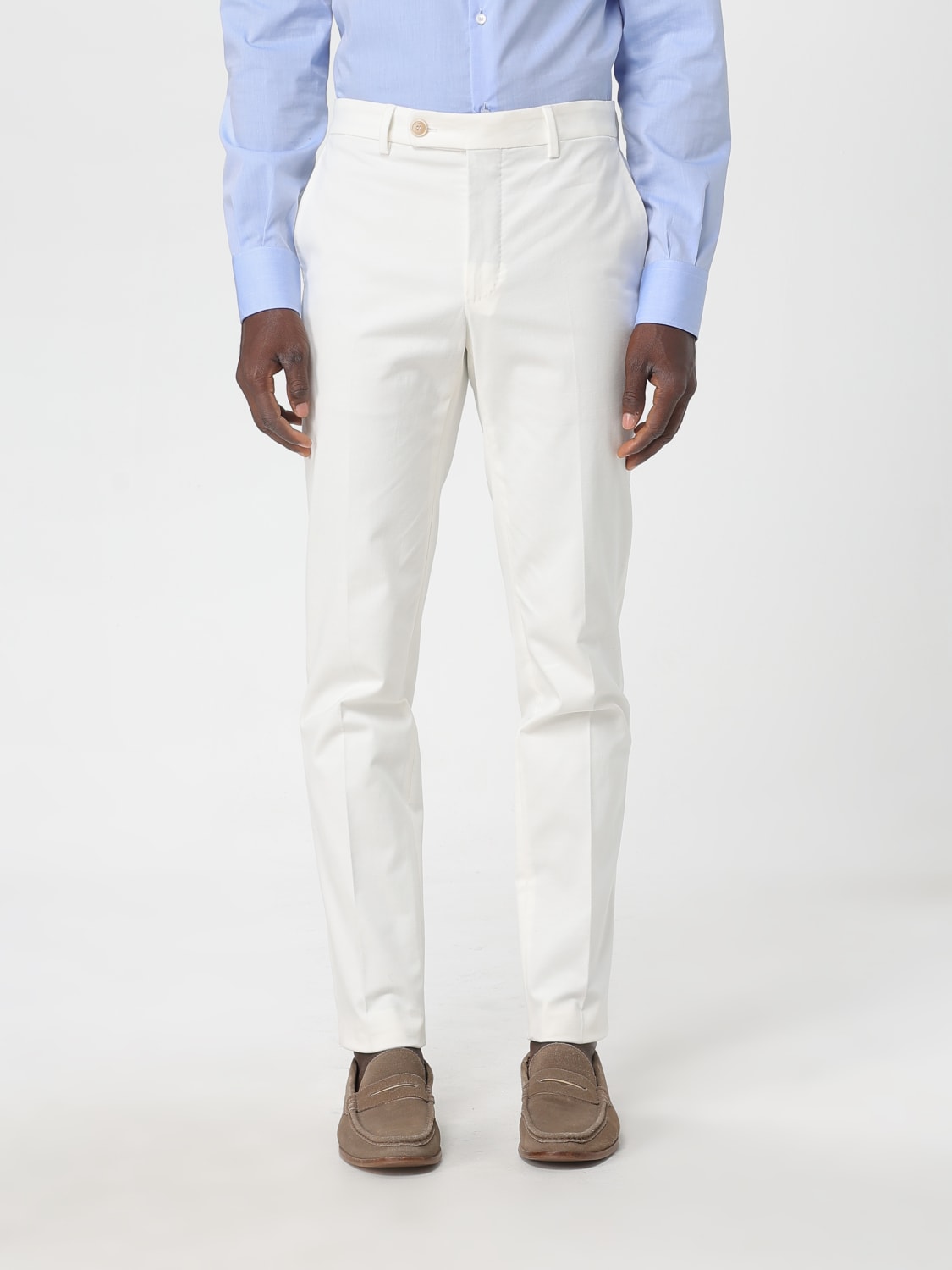 INCOTEX HOSE: Hose herren Incotex, Weiß - Img 1