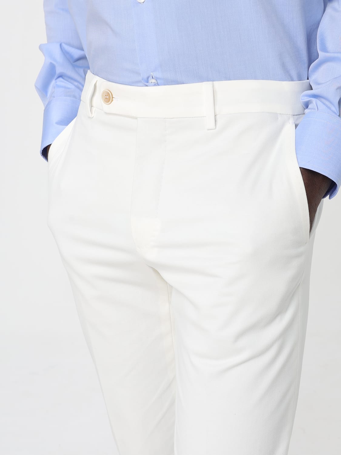 INCOTEX HOSE: Hose herren Incotex, Weiß - Img 3