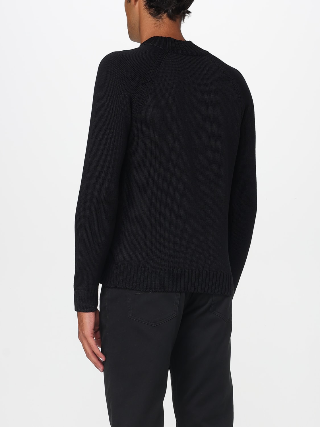 ZANONE JUMPER: Sweatshirt men Zanone, Black - Img 2