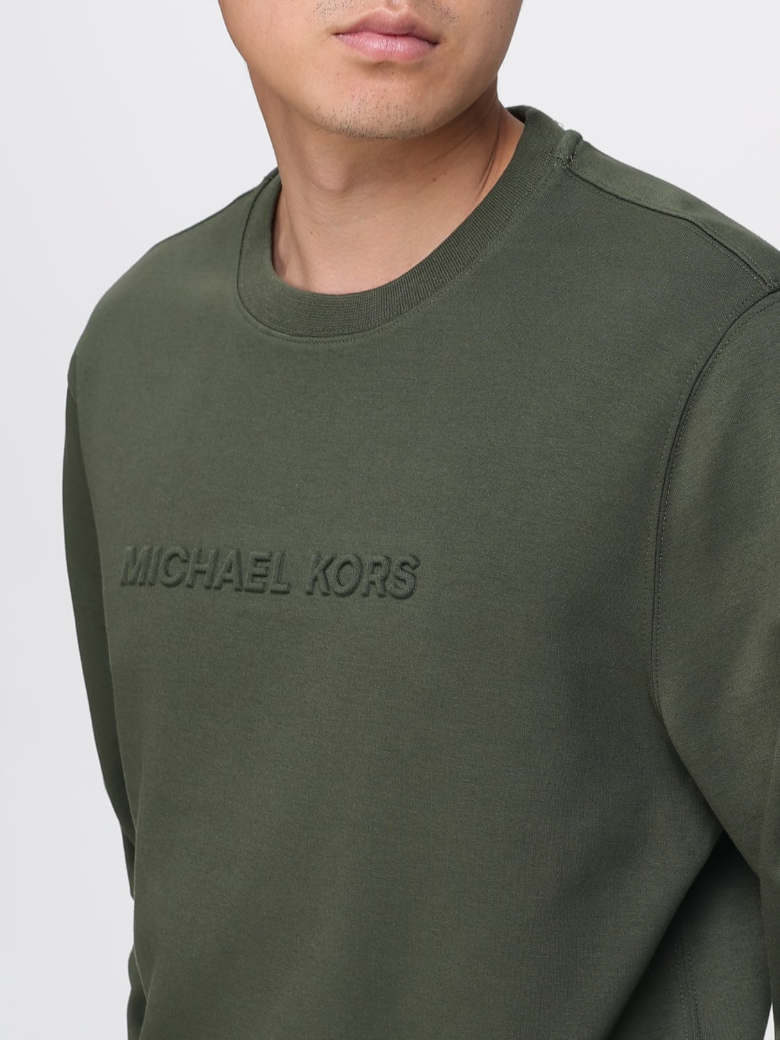 MICHAEL KORS SWEATER: Sweater men Michael Kors, Green - Img 3