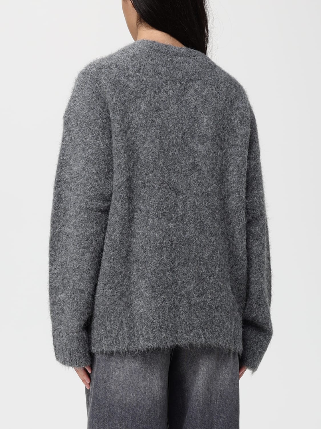 SAMSOE SAMSOE JERSEY: Cárdigan mujer Samsoe Samsoe, Gris - Img 2