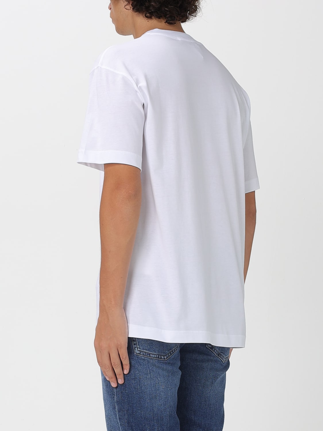 VERSACE JEANS COUTURE T-SHIRT: T-shirt herren Versace Jeans Couture, Weiß - Img 2