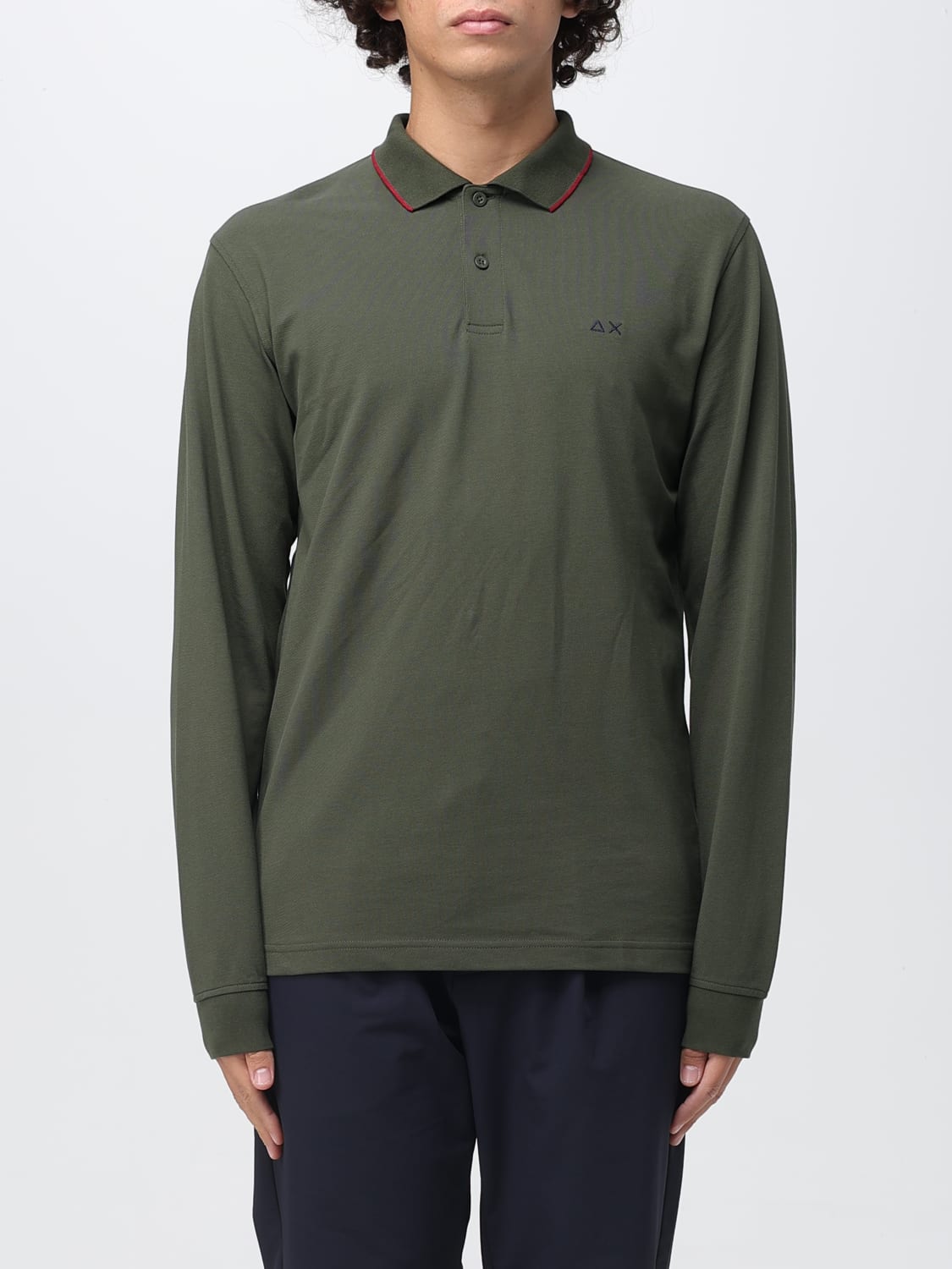 SUN68 POLO: T-shirt herren SUN68, Military - Img 1