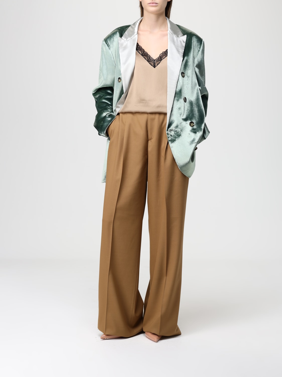 ALBERTA FERRETTI JACKE: Blazer damen Alberta Ferretti, Grün - Img 2