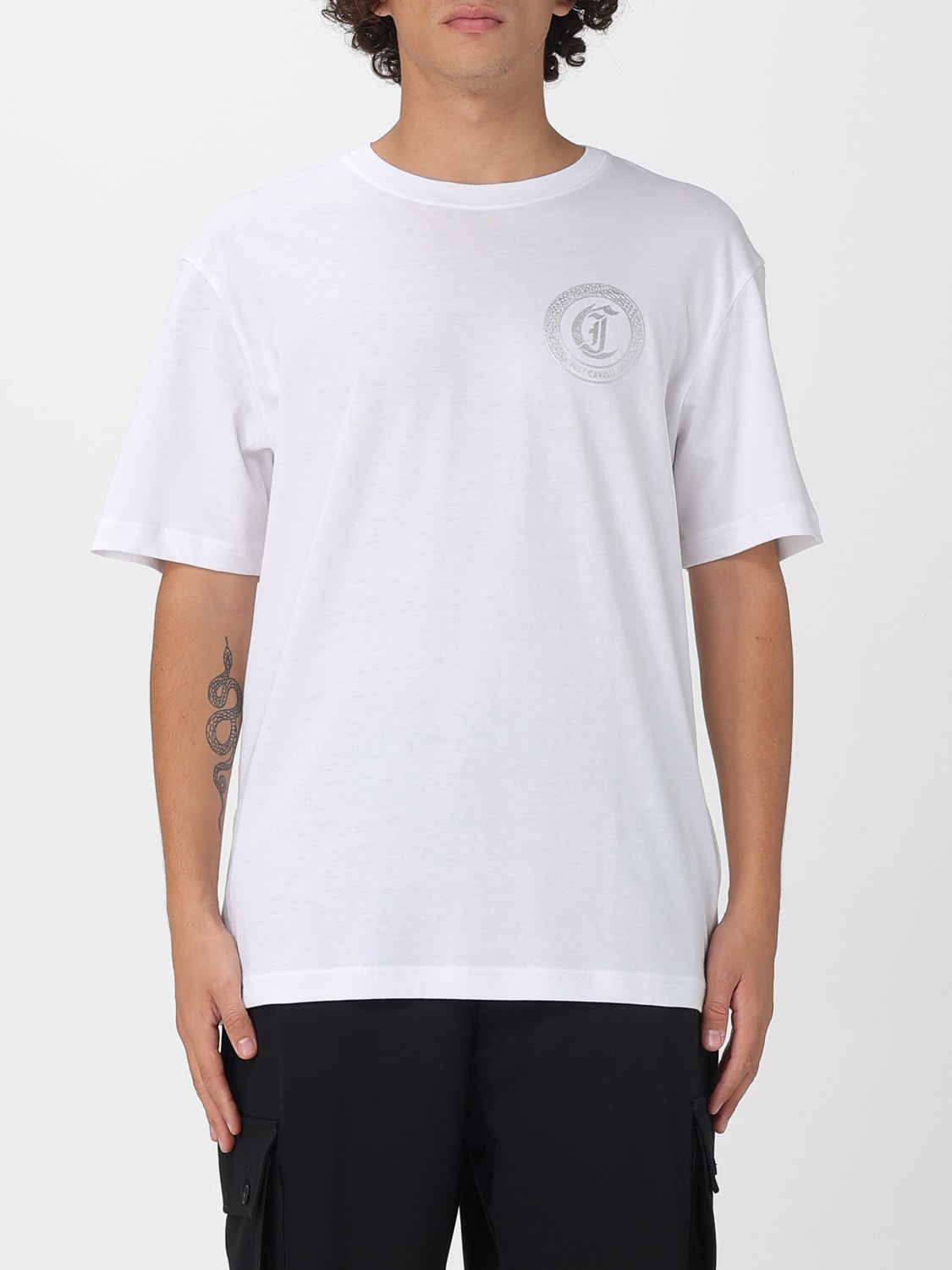 JUST CAVALLI Tシャツ: Tシャツ メンズ Just Cavalli, ホワイト - Img 1