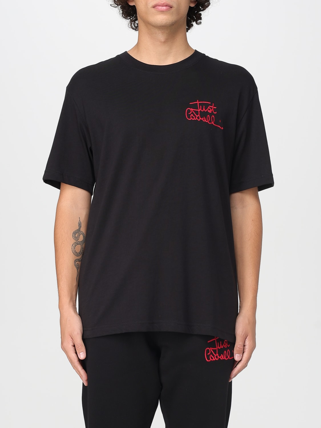 JUST CAVALLI T-SHIRT: T-shirt men Just Cavalli, Black - Img 1