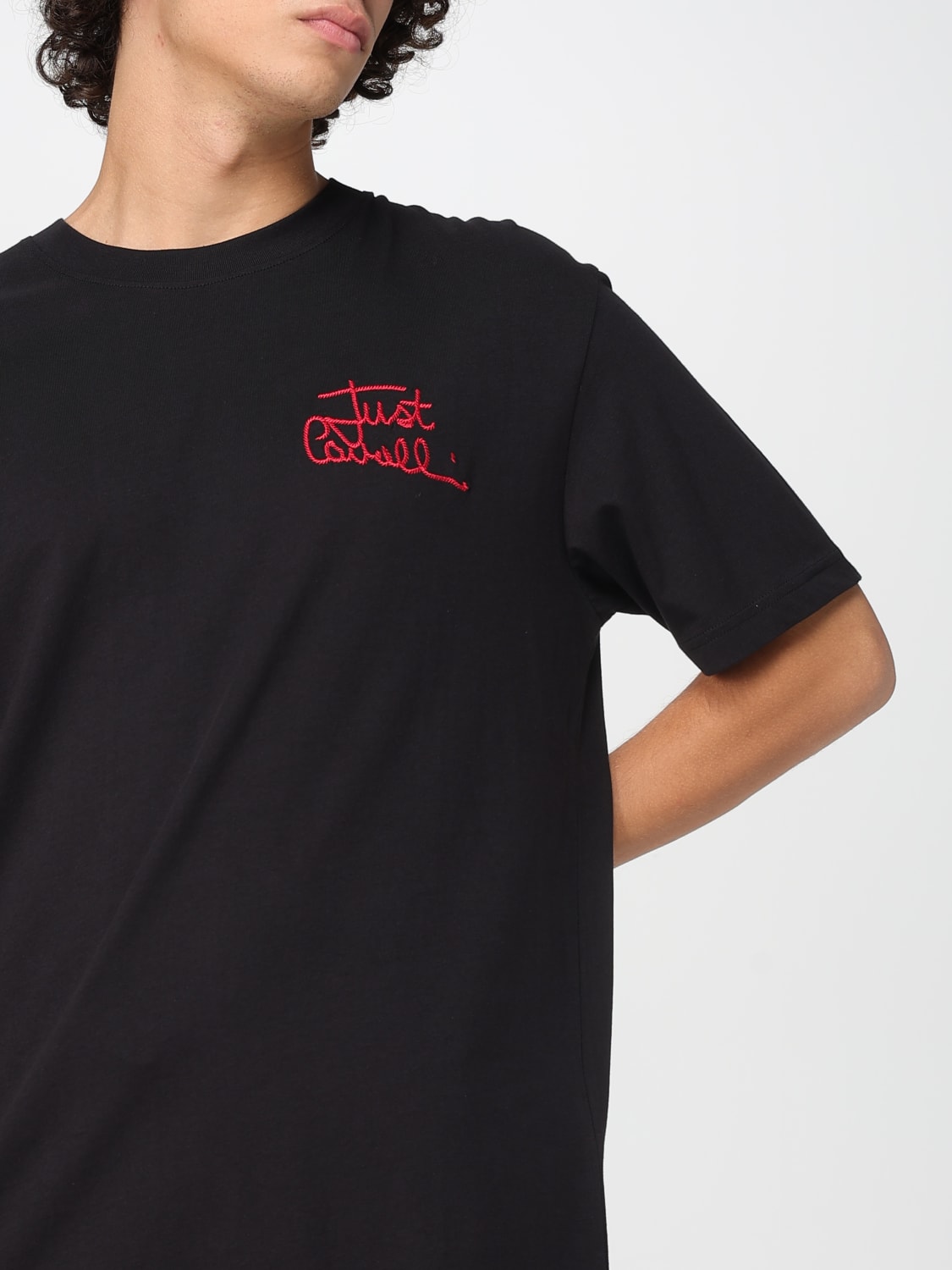 JUST CAVALLI T-SHIRT: T-shirt men Just Cavalli, Black - Img 4