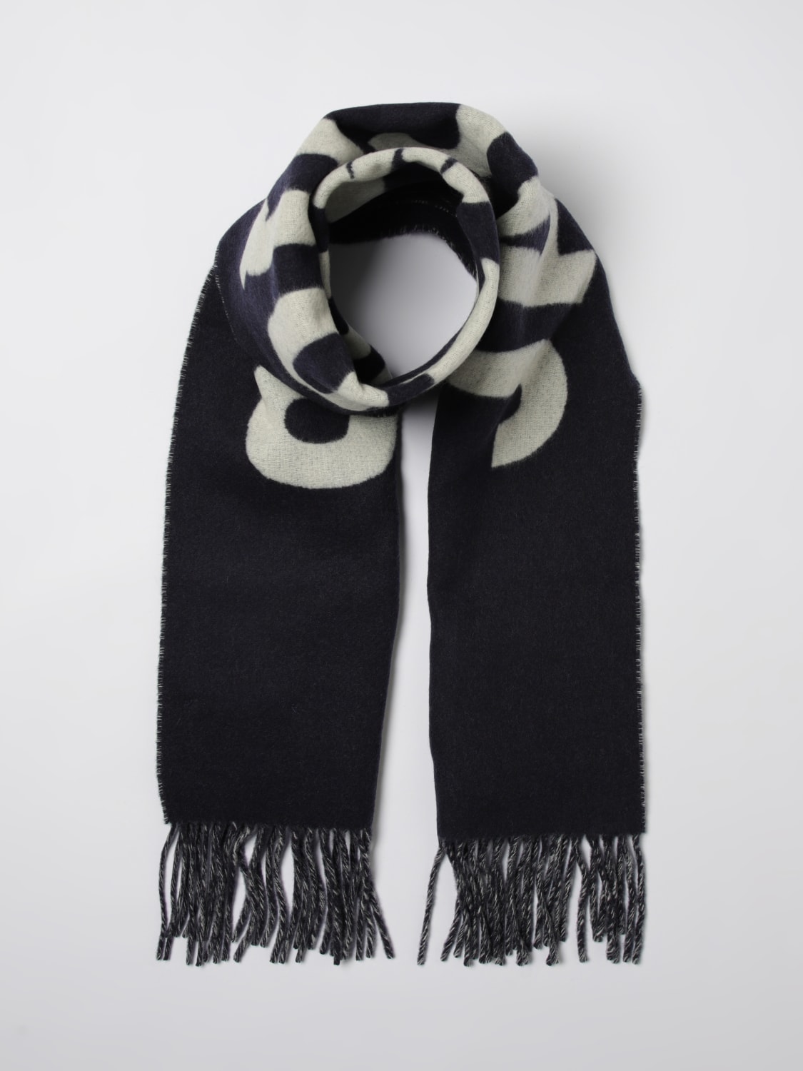 JACQUEMUS SCARF: Scarf men Jacquemus, Blue - Img 2