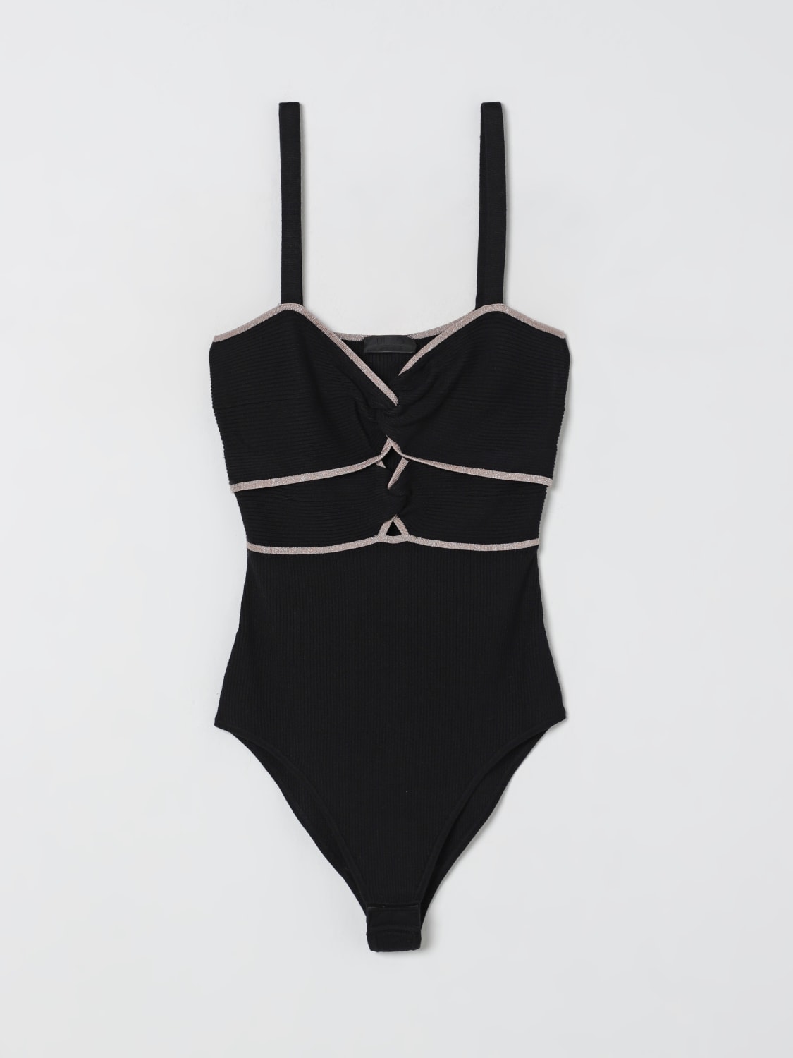 LIU JO TOP: Bodysuit woman Liu Jo, Black - Img 2