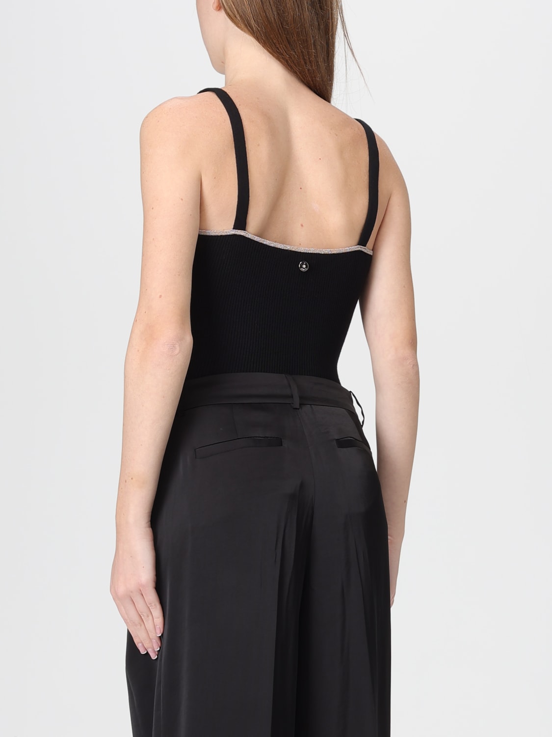 LIU JO TOP: Bodysuit woman Liu Jo, Black - Img 3