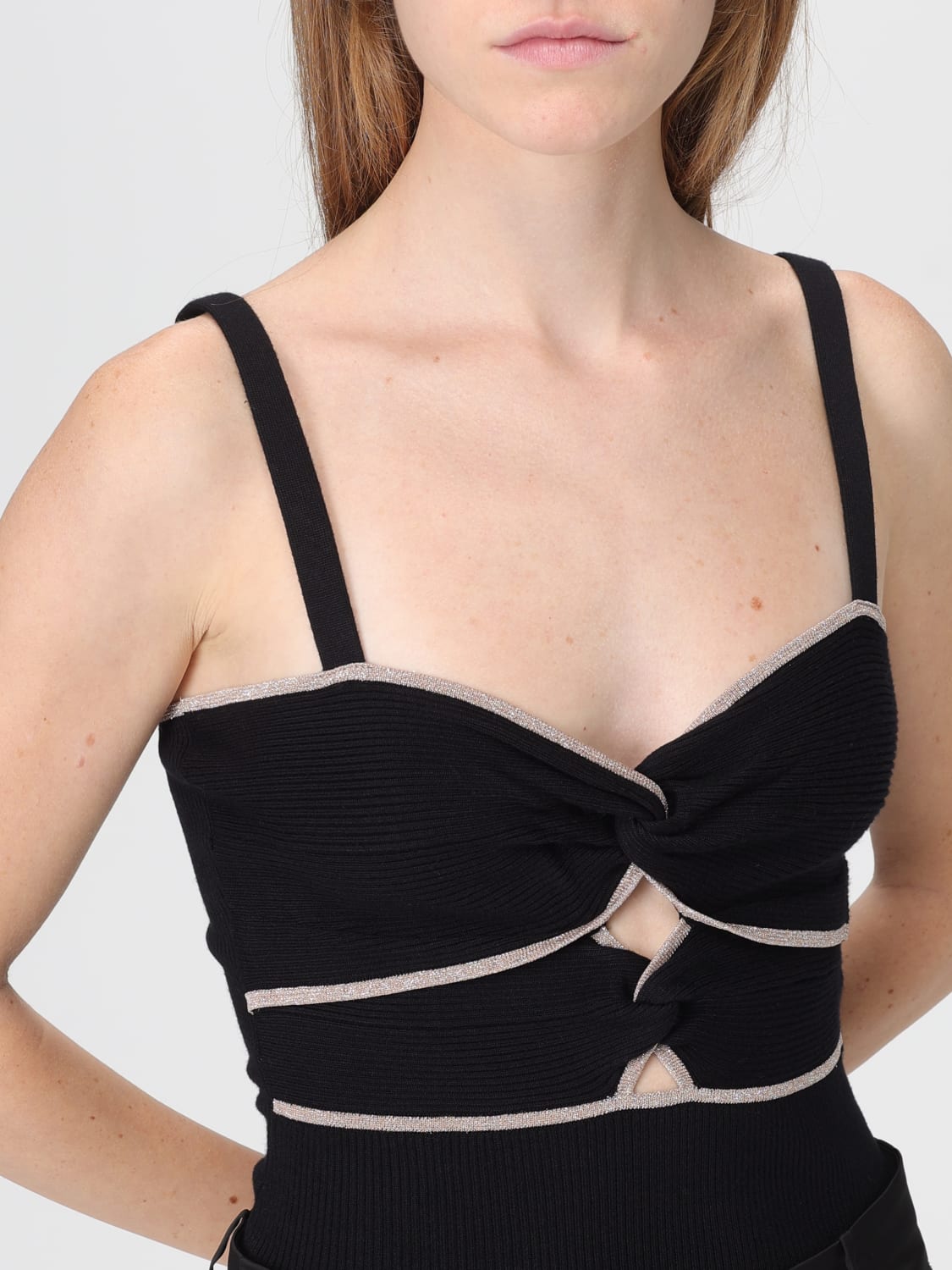 LIU JO TOP: Bodysuit woman Liu Jo, Black - Img 4