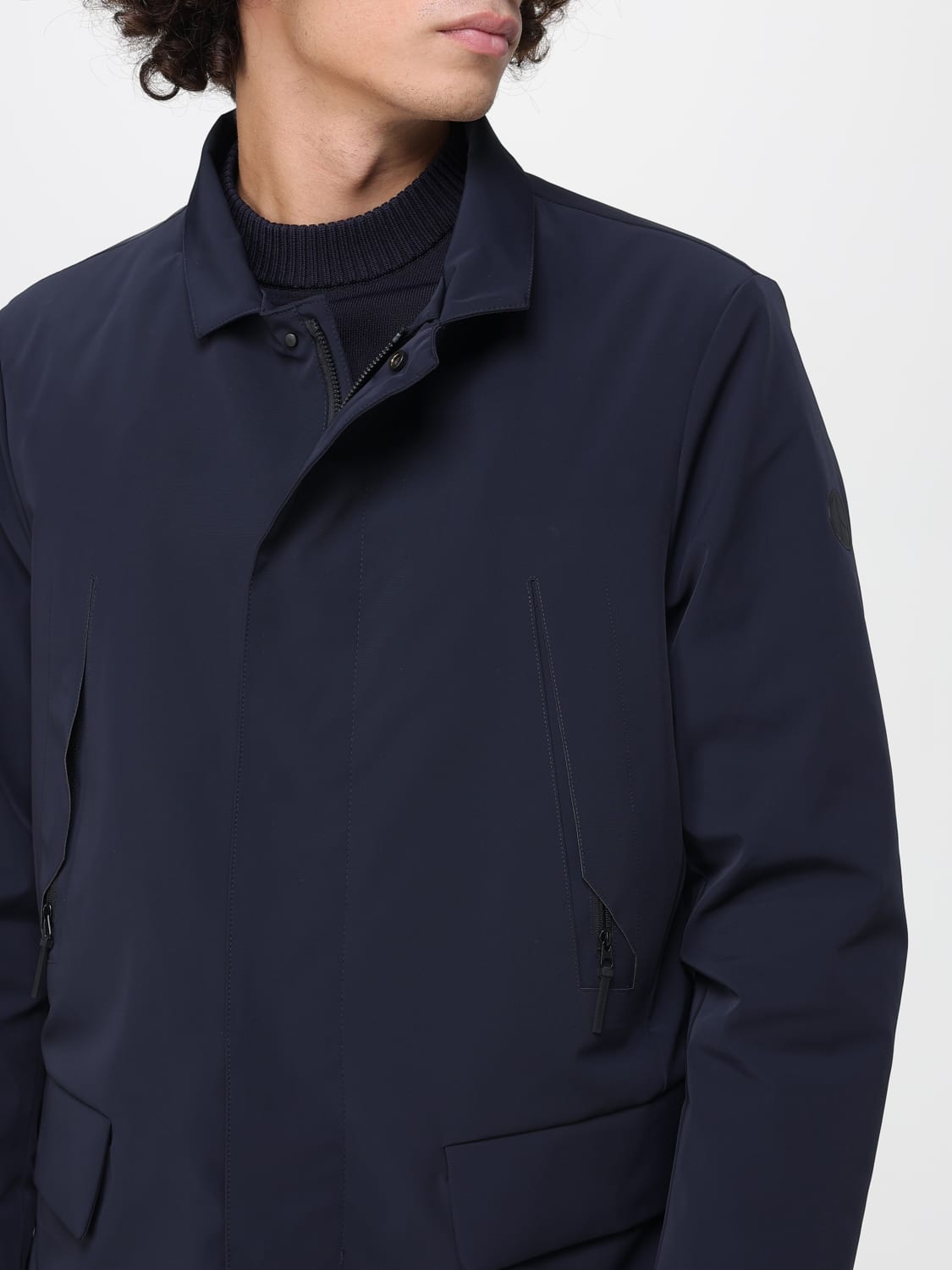 PEOPLE OF SHIBUYA VESTE: Blazer homme People Of Shibuya, Bleu - Img 4