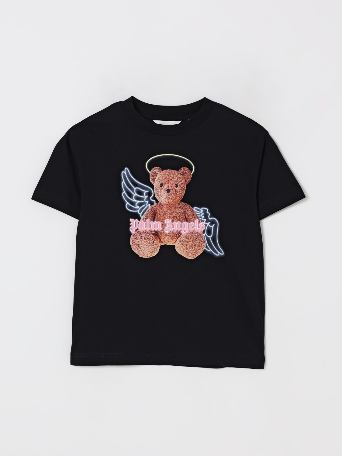 PALM ANGELS T-SHIRT: T-shirt kids Palm Angels, Black - Img 1