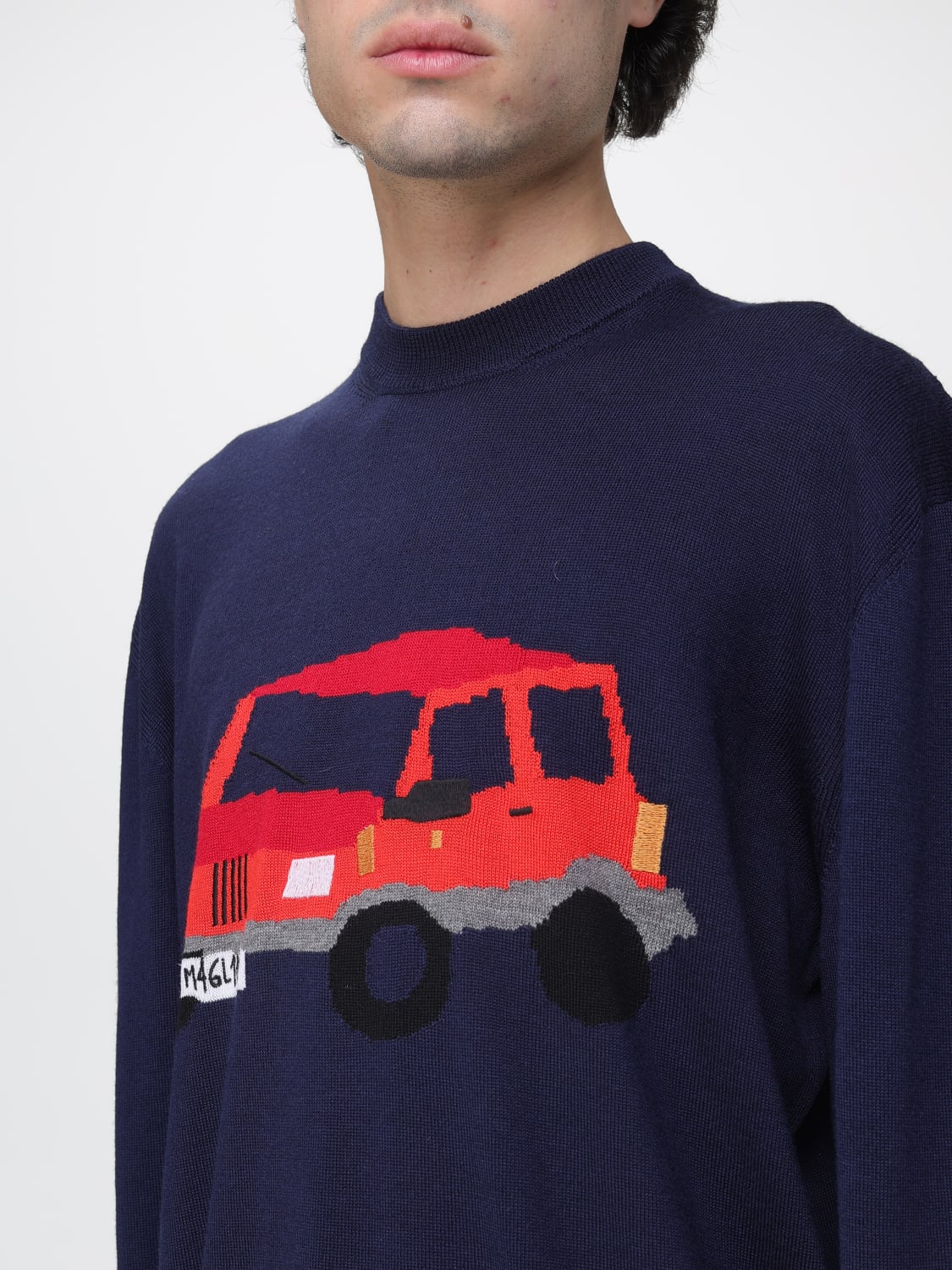 MAGLIANO SWEATER: Sweater men Magliano, Blue - Img 4