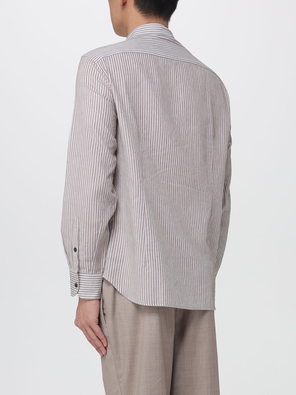 EMPORIO ARMANI SHIRT: Shirt men Emporio Armani, Beige - Img 2