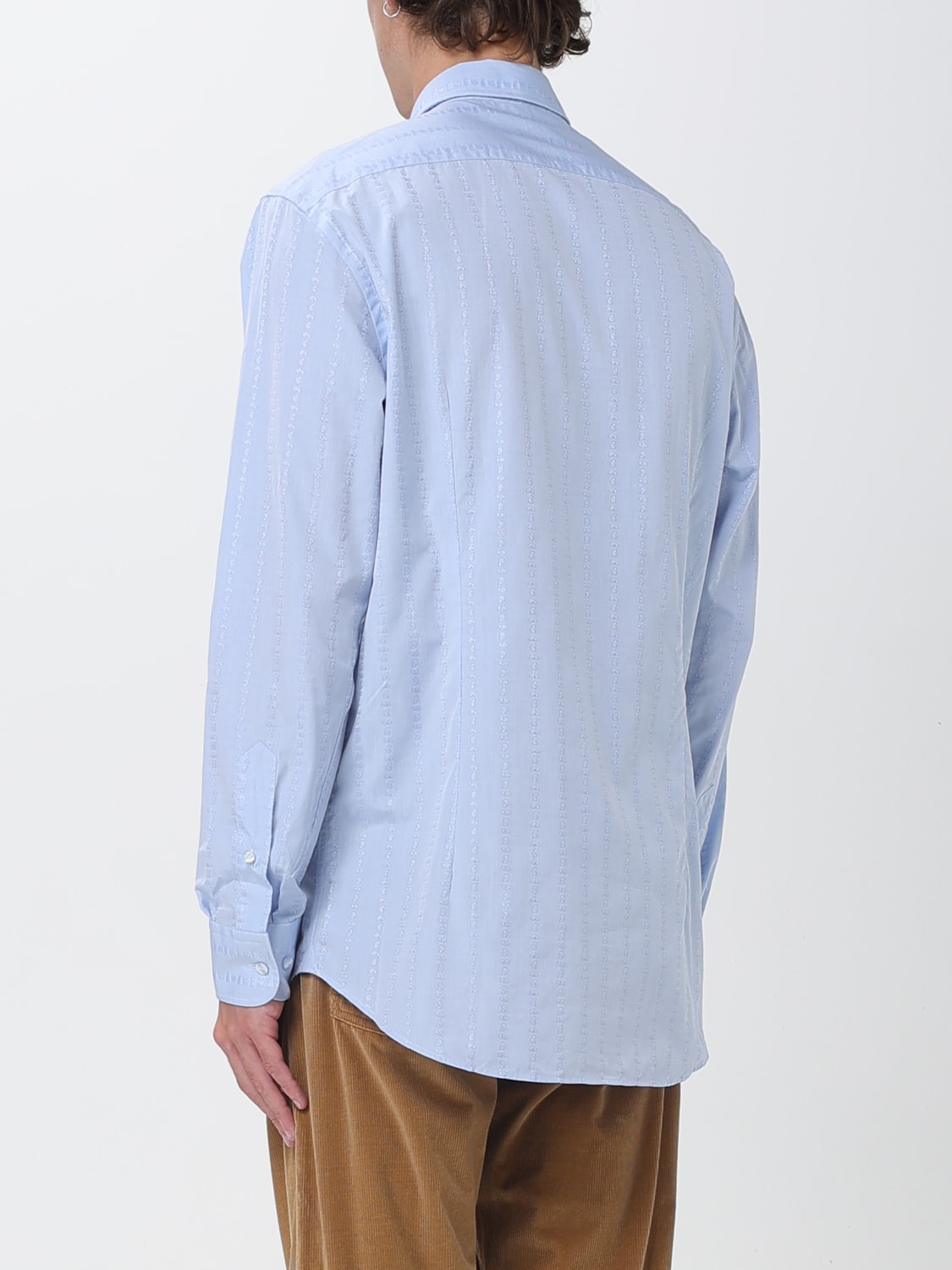 ETRO CAMISA: Camisa hombre Etro, Azul Oscuro - Img 3