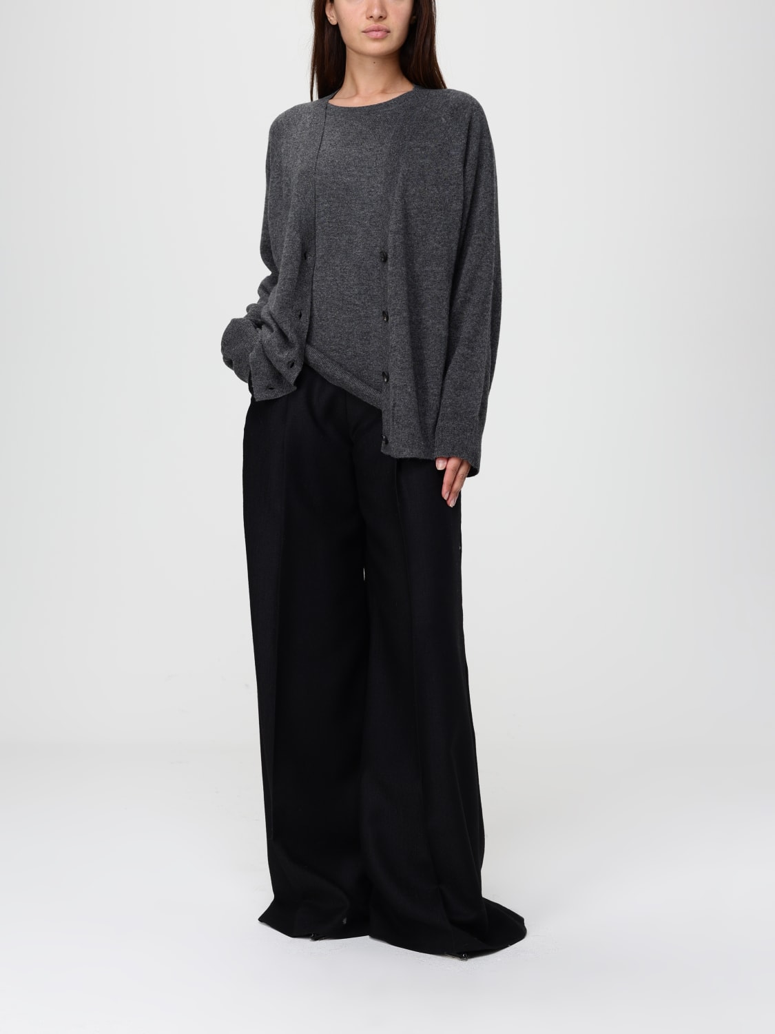 MM MAX MARA SWEATER: Sweater woman Mm Max Mara, Grey - Img 2