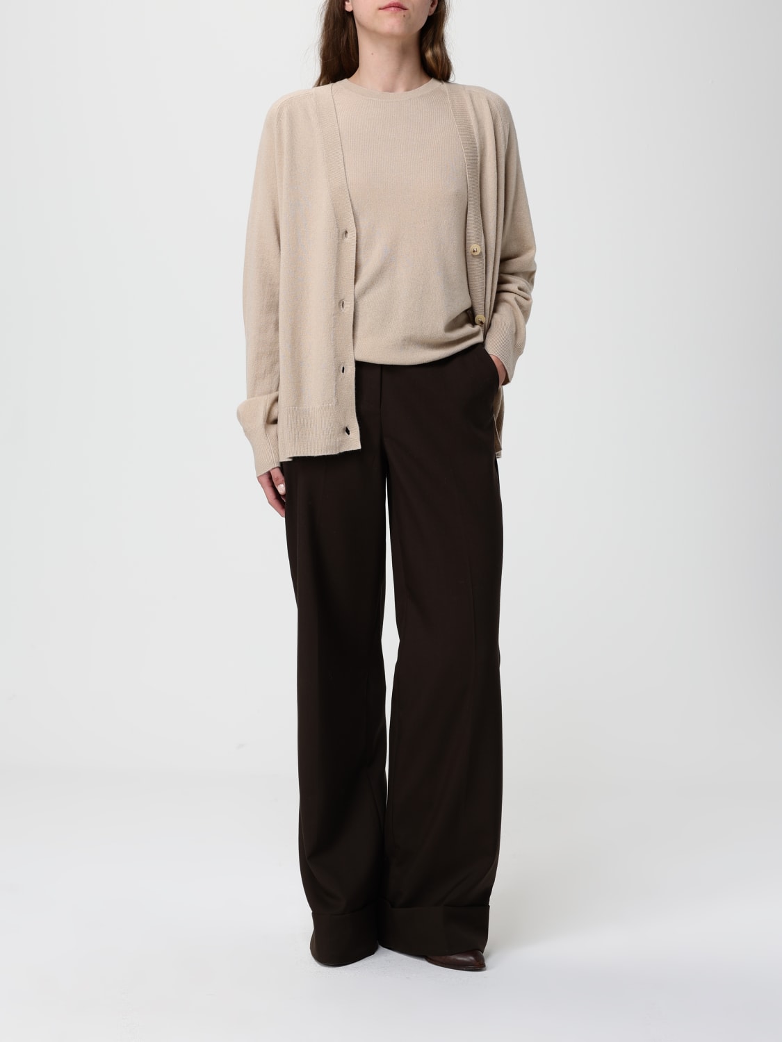 MM MAX MARA SWEATER: Sweater woman Mm Max Mara, Beige - Img 2