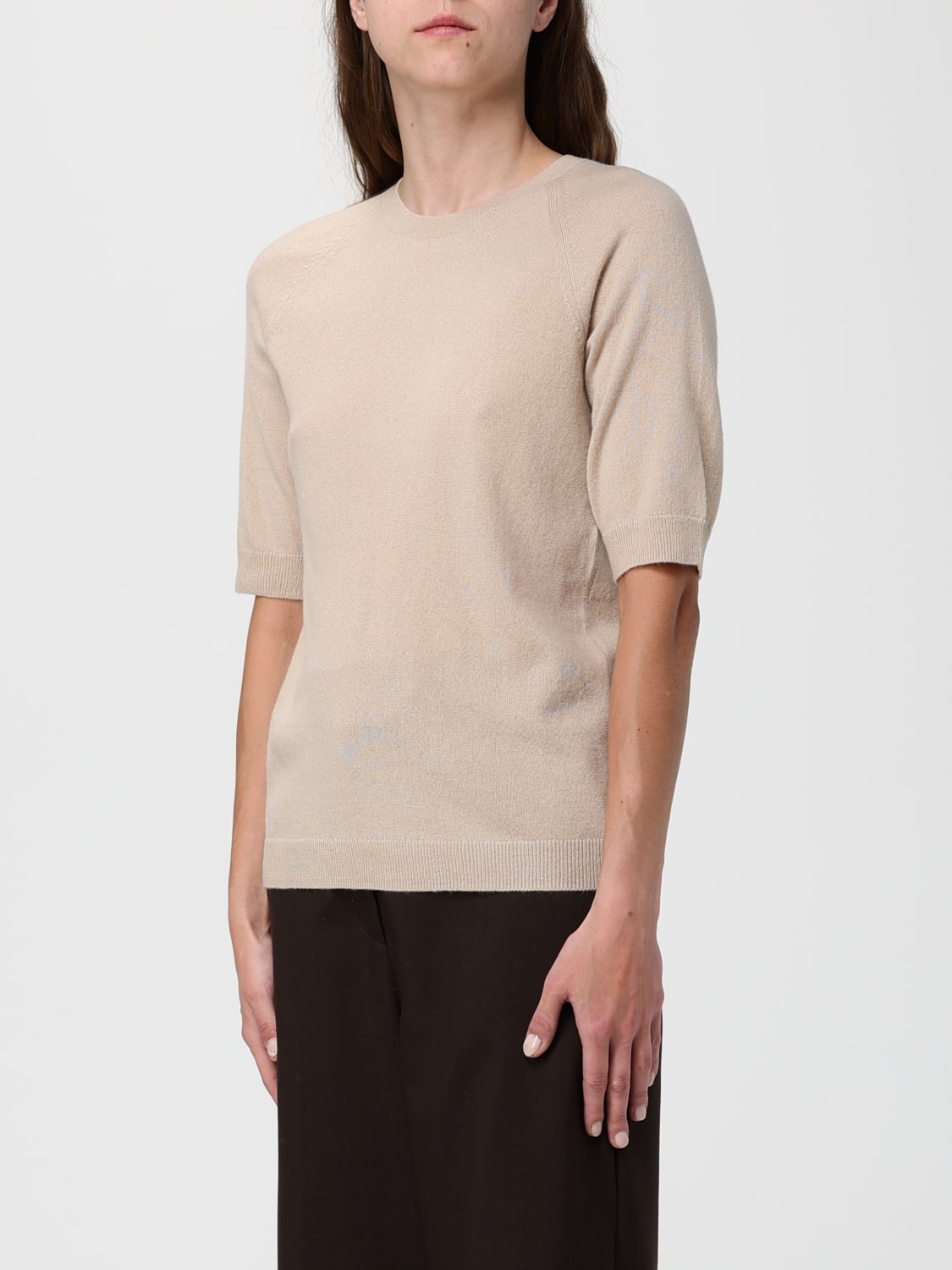 MM MAX MARA SWEATER: Sweater woman Mm Max Mara, Beige - Img 3