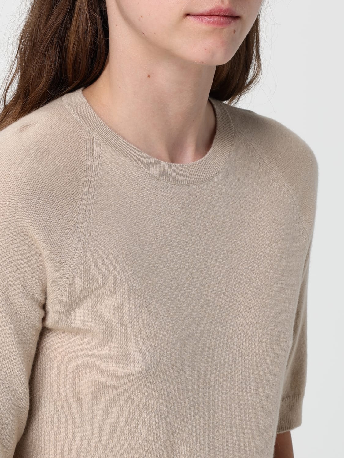 MM MAX MARA SWEATER: Sweater woman Mm Max Mara, Beige - Img 4