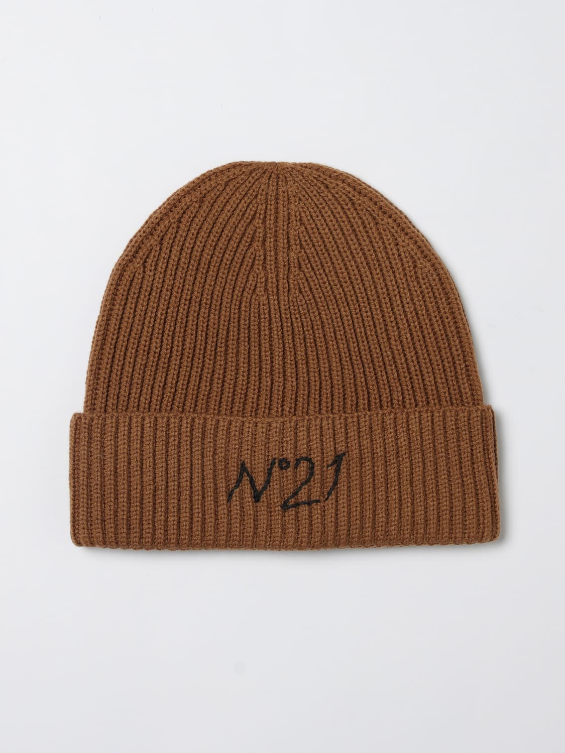 N° 21 GORRO: Gorro niños N° 21, Camello - Img 1