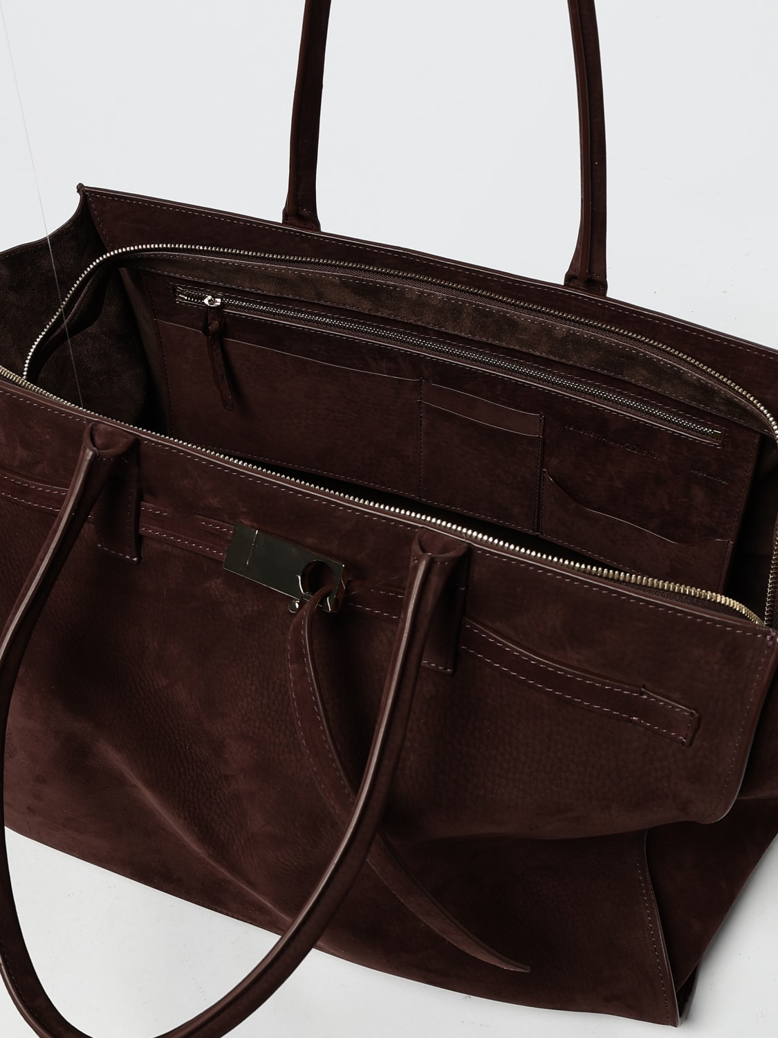 BENEDETTA BRUZZICHES SAC CABAS: Sac porté épaule femme Benedetta Bruzziches, Bordeaux - Img 5